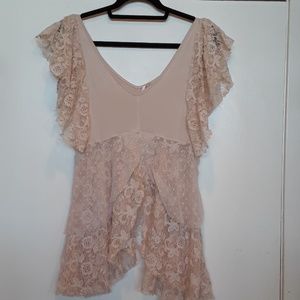 Free People Lacy top